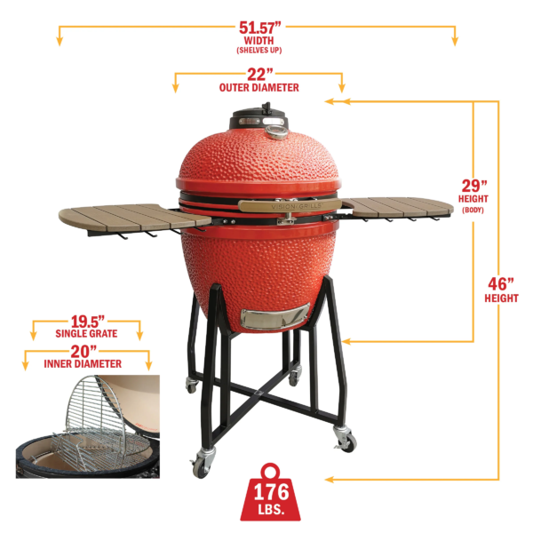 Asador Kamado Serie 1S - Imagen 4