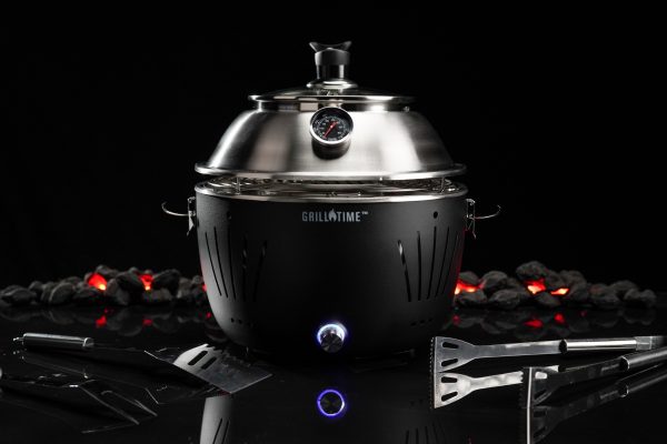 Asador Portátil con Tapa Grill Time - Imagen 4