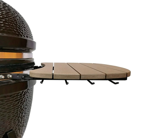 Asador Kamado de cerámica_ Serie C_ Color Negro - Imagen 9