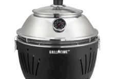 Asador Portátil Tailgater con Tapa de Carbón - 13 pulgadas